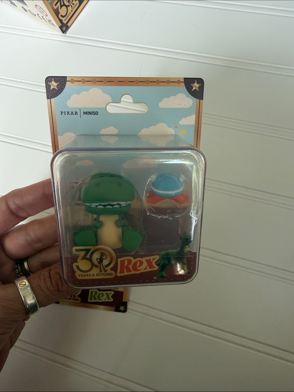 Disney Rex Green and Blue Toy Story Collectible Figure Set - Picture 2 of 5